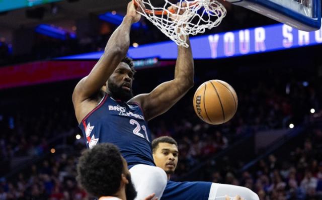 在线直播-现役第四位70分先生！恩比德创造历史最快70分纪录