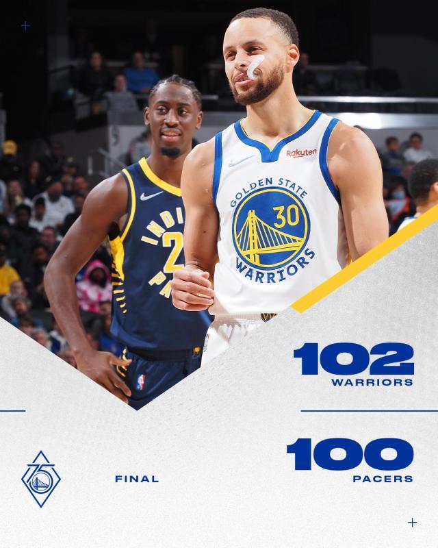 24直播网-关键球比惨步行者更逊一筹 库里连拿5分自我救赎