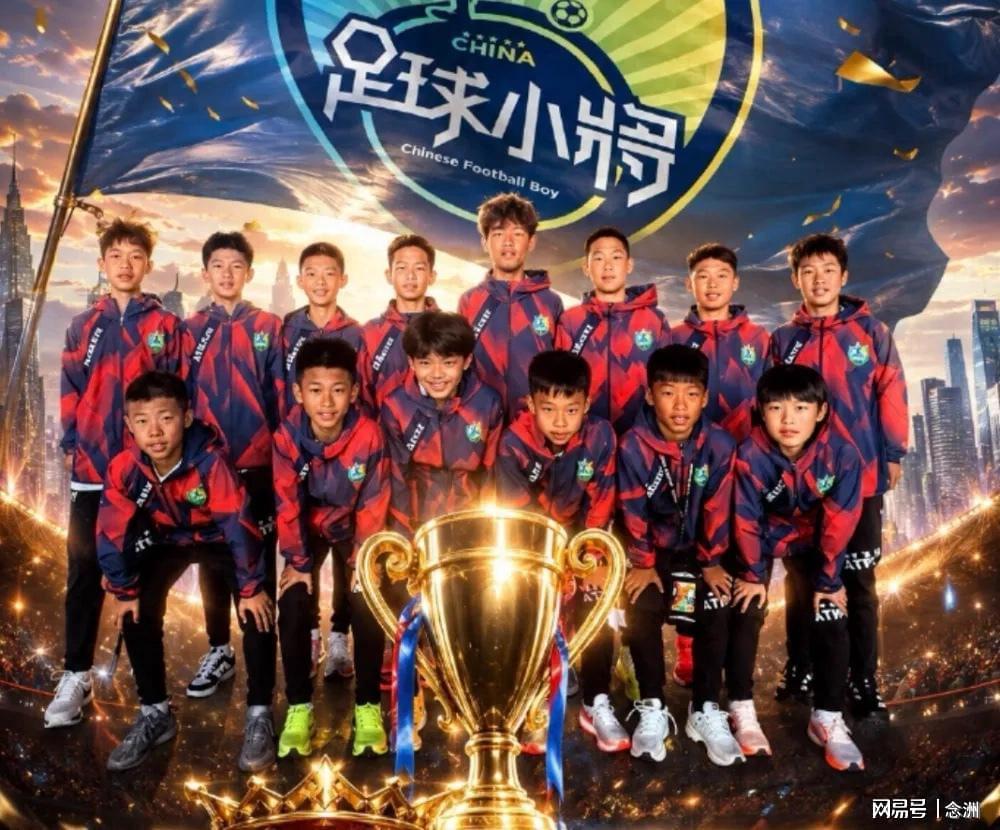 足球直播-中国足球小将夺冠登热搜第一！全网膜拜董路 14名小球员高举奖杯